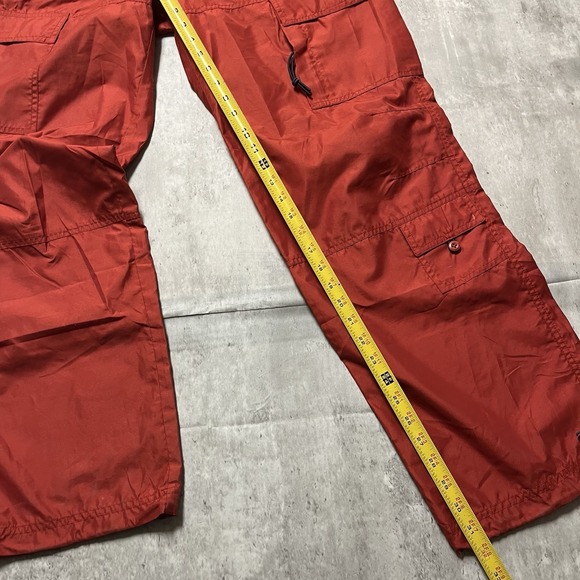 American Eagle Outfitters AE Performance Mens Red Cargo Ski Snow Pants Women 8 - Picture 3 of 11
